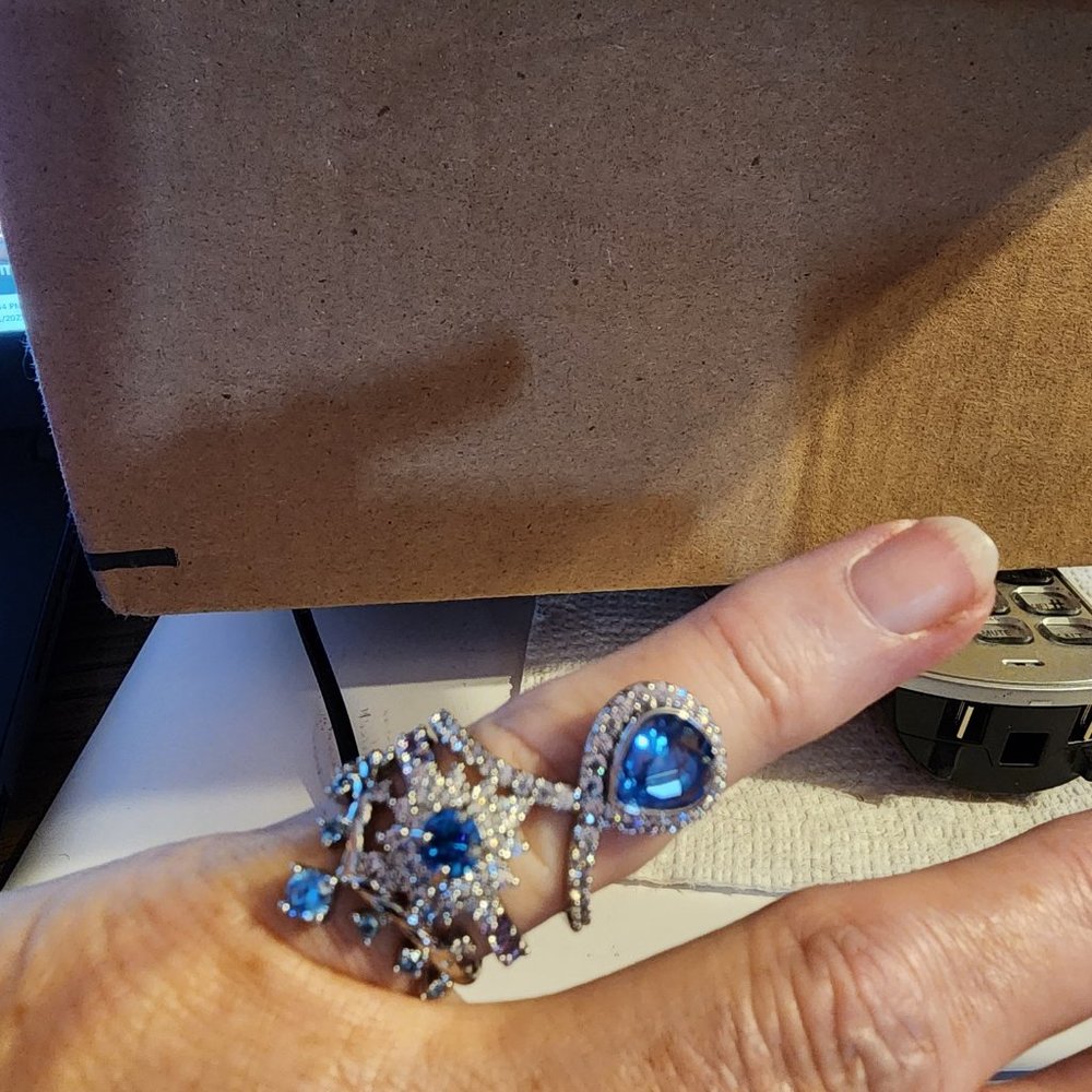 Dreams of the Sea rings by Bomb Party size 6